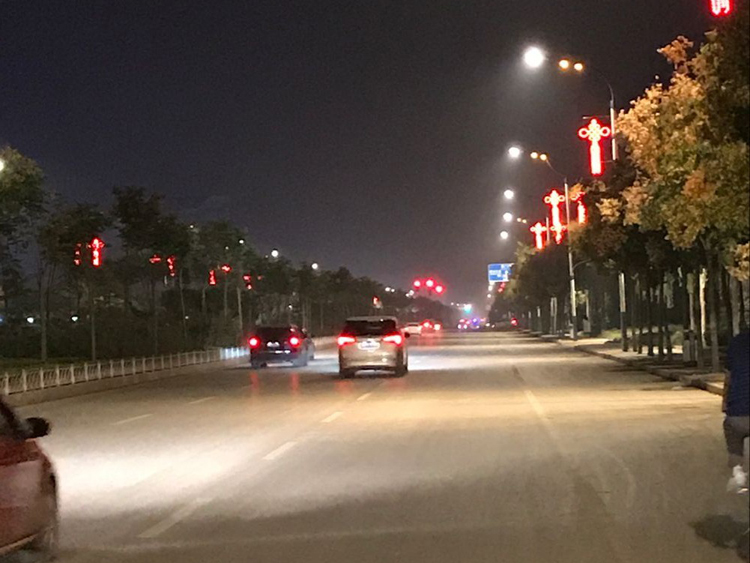 菏澤市鄆城縣水滸路、金河路照明改造